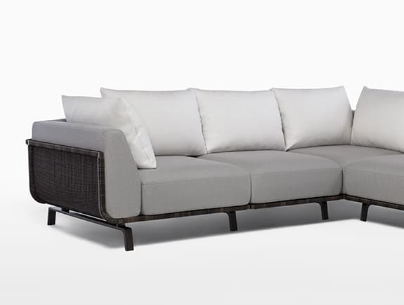 Уличный модульный диван Holly Hunt TORTUGA SECTIONAL