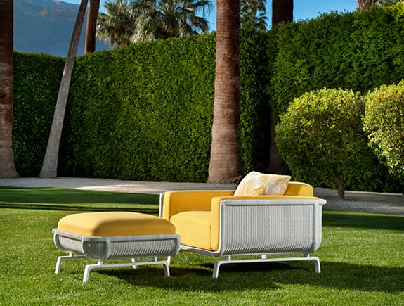 Уличное кресло Holly Hunt TORTUGA LOUNGE CHAIR