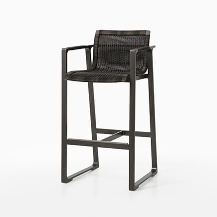Уличный барный стул Holly Hunt KEEL BARSTOOL
