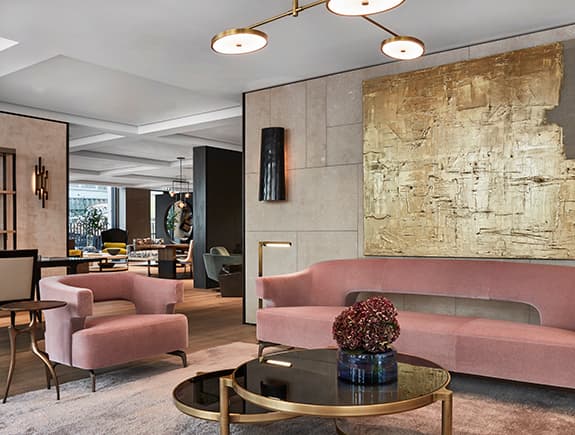 Кресло Holly Hunt MINERVA LOUNGE CHAIR