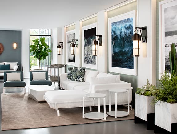 Уличный модульный диван Holly Hunt TORTUGA SECTIONAL