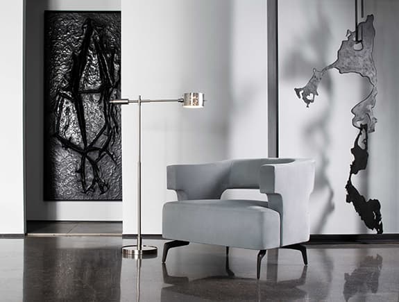 Кресло Holly Hunt MINERVA LOUNGE CHAIR