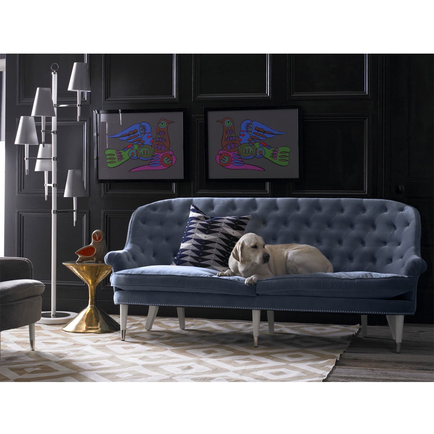 Напольный светильник Jonathan Adler Ventana Spiral Floor Lamp Jonathan Adler