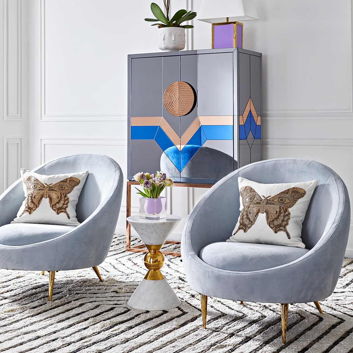 Кресло Jonathan Adler Ether Chair