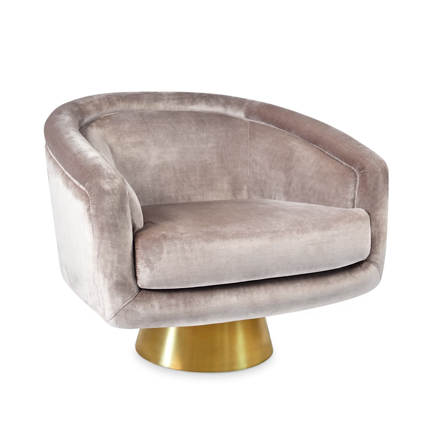 Кресло Jonathan Adler Bacharach Swivel Chair