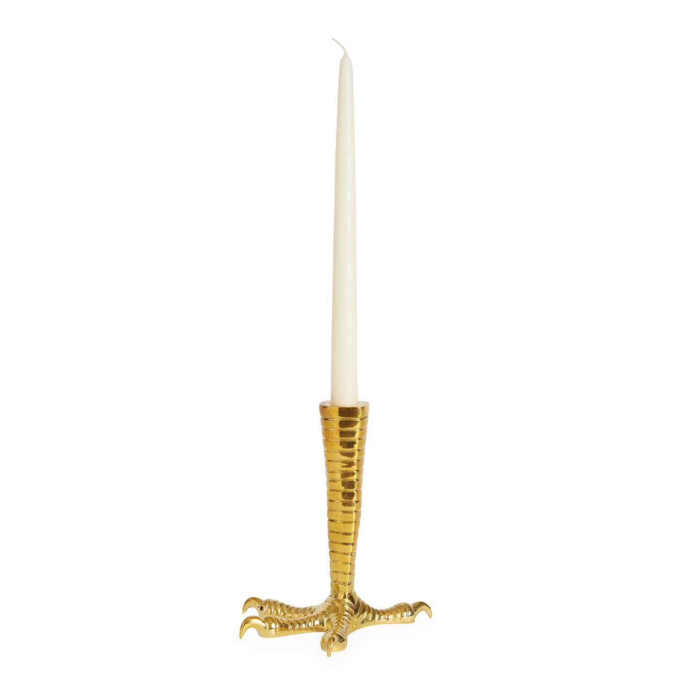 Подсвечник Jonathan Adler Brass Talon Candleholder