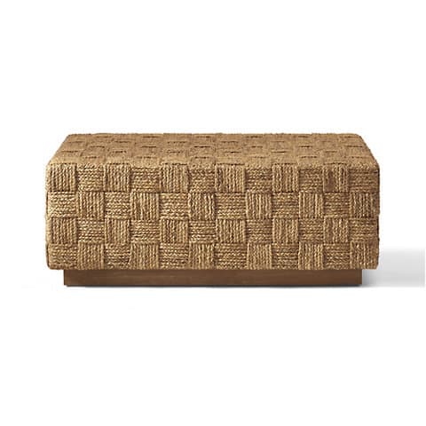 Банкетка Ralph Lauren Modern Hollywood Woven Bed Bench