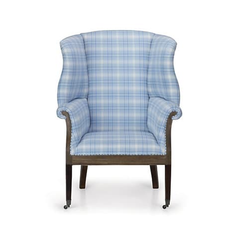 Кресло Ralph Lauren Hepplewhite Wing Chair, Deconstructed Back