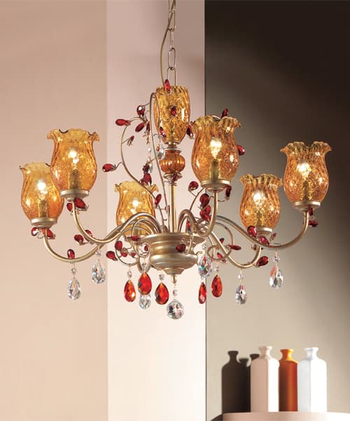 Подвесной светильник MASIERO (Emme Pi Light) 9000/S6 MASIERO (Emme Pi Light)