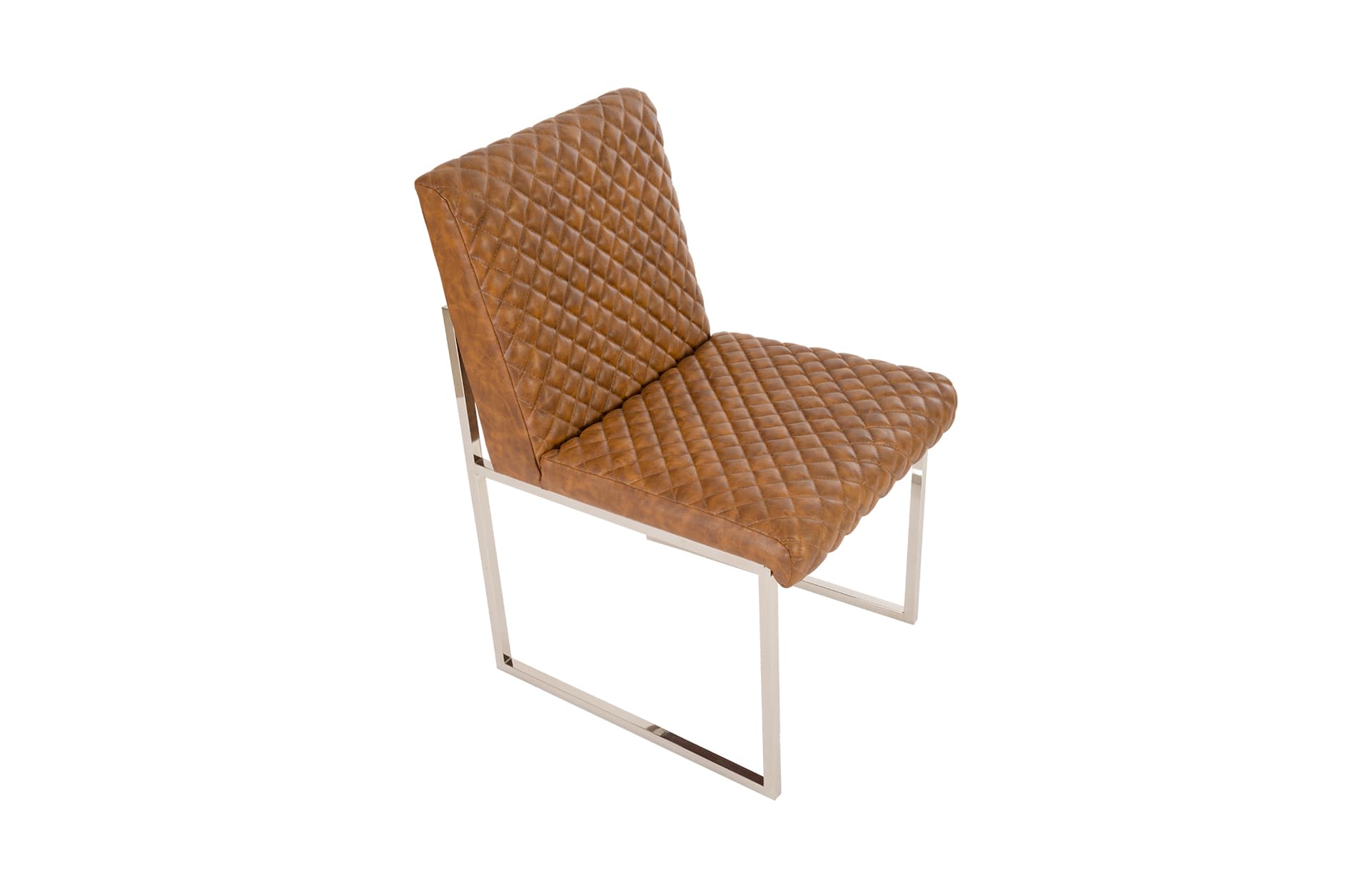 Стул Phillips Collection Lancaster Dining Chair, Quilted Cognac
