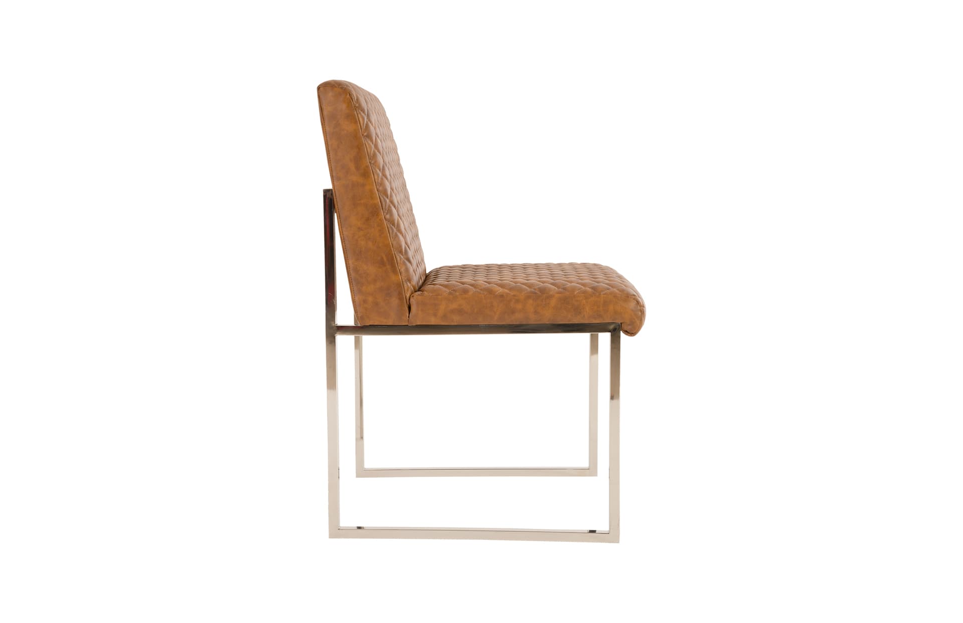Стул Phillips Collection Lancaster Dining Chair, Quilted Cognac