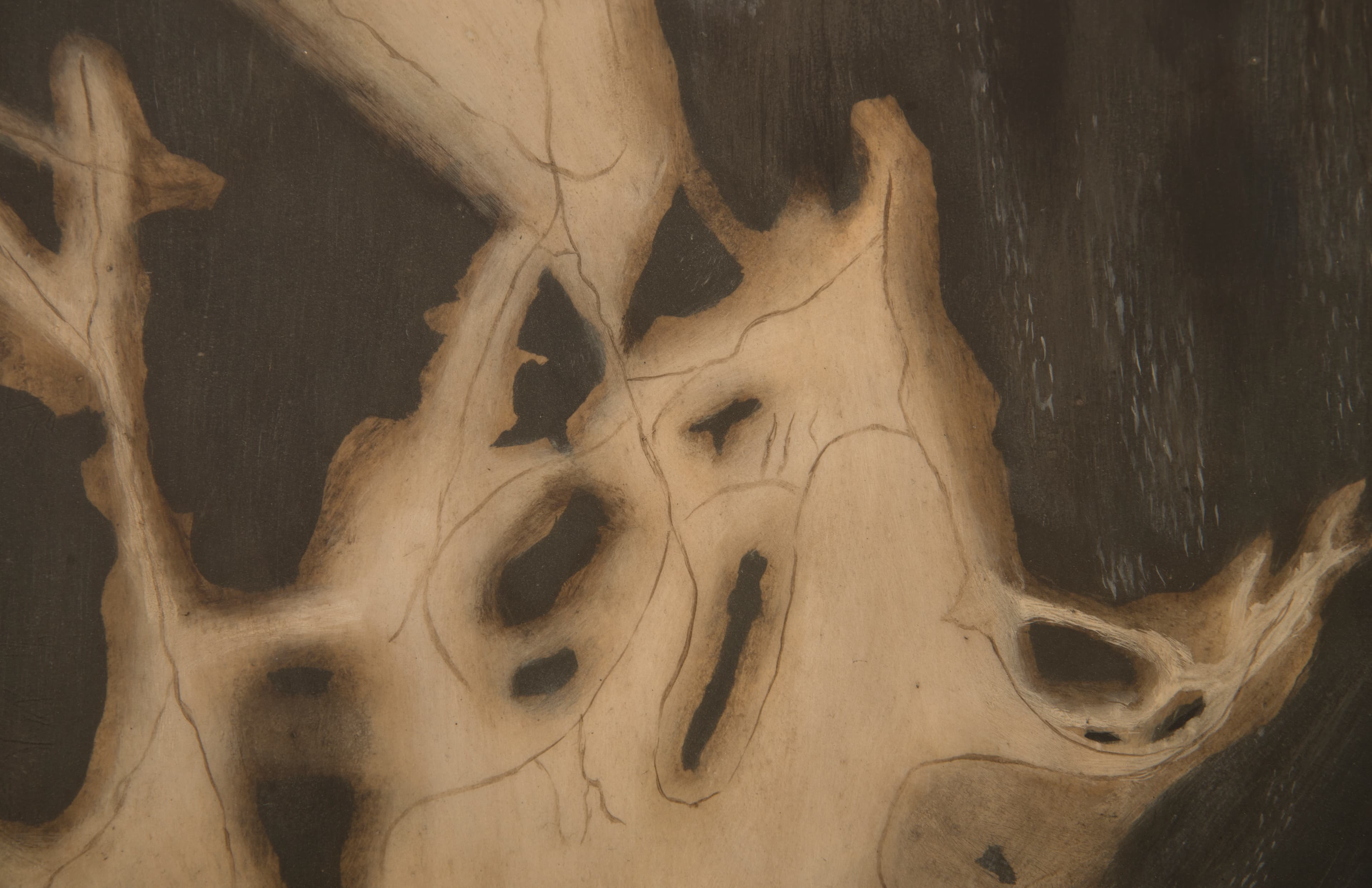 Табурет Phillips Collection Cast Petrified Wood Stool