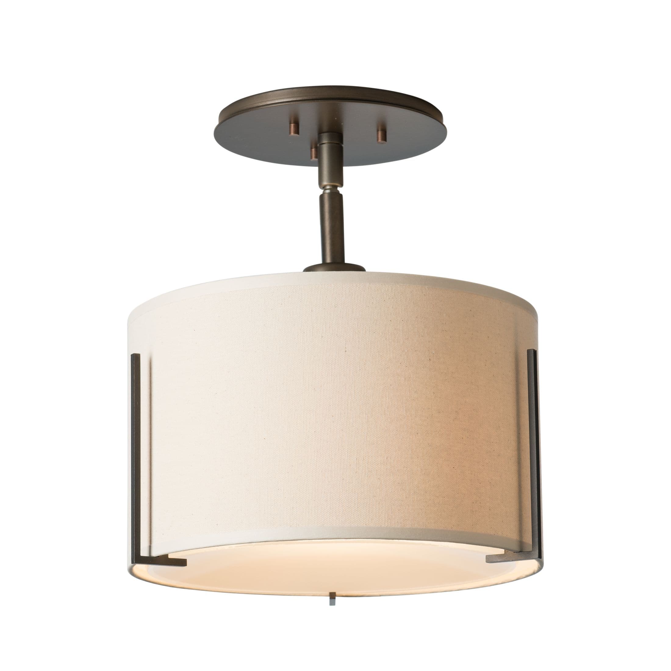 Люстра Hubbardton Forge Exos Single Shade Semi-Flush Hubbardton Forge