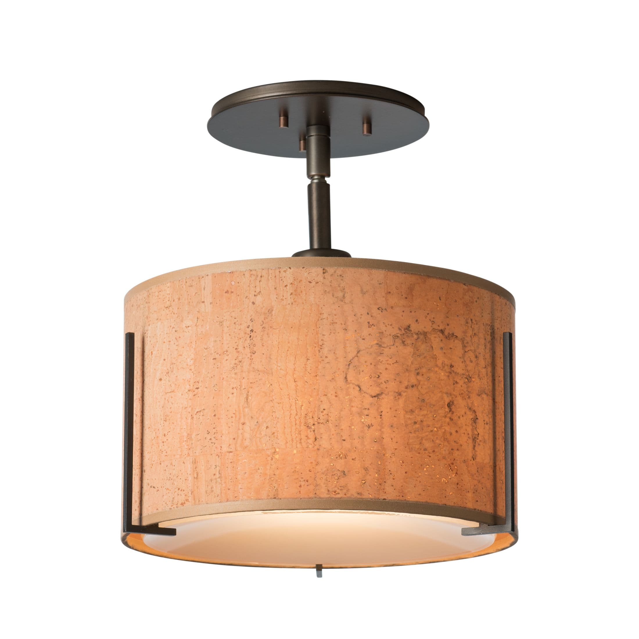 Люстра Hubbardton Forge Exos Single Shade Semi-Flush Hubbardton Forge