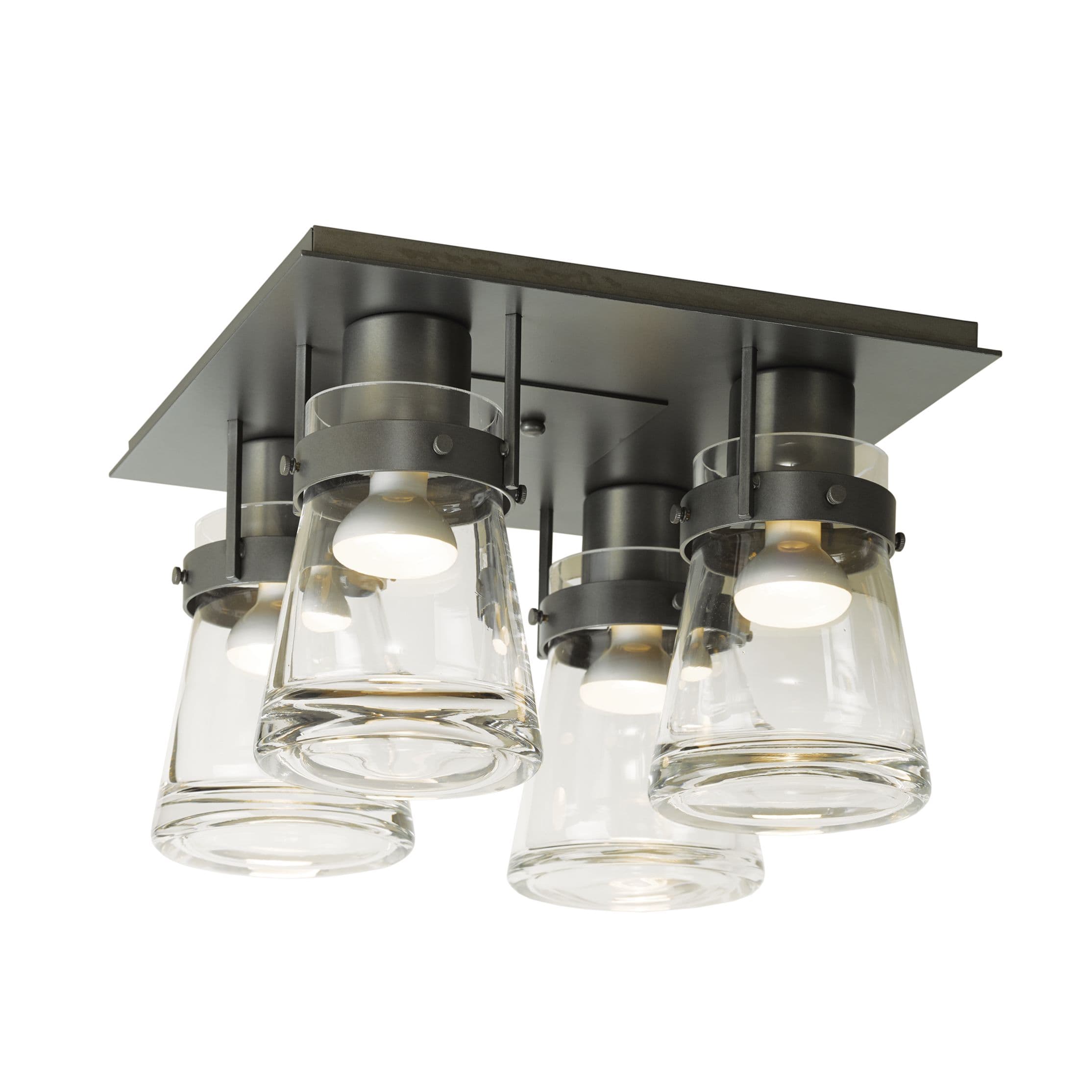 Потолочный светильник Hubbardton Forge Erlenmeyer 1 Light Semi-Flush Hubbardton Forge