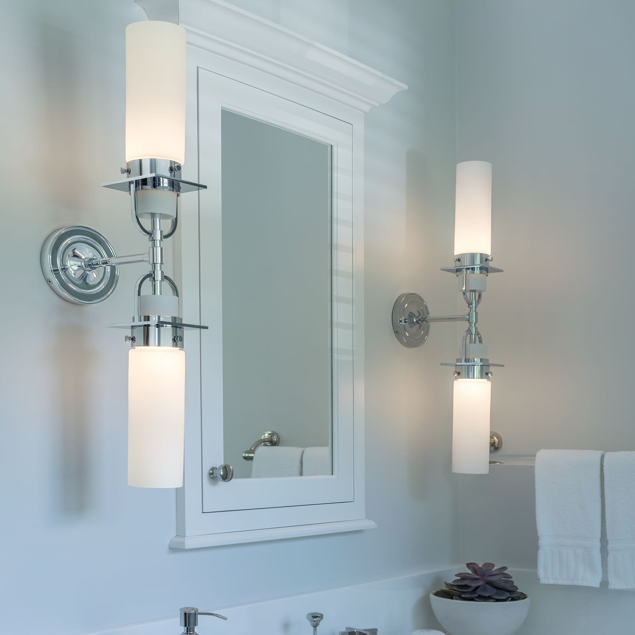 Бра Hubbardton Forge Castleton Double 2-Light Cylinder Sconce Hubbardton Forge