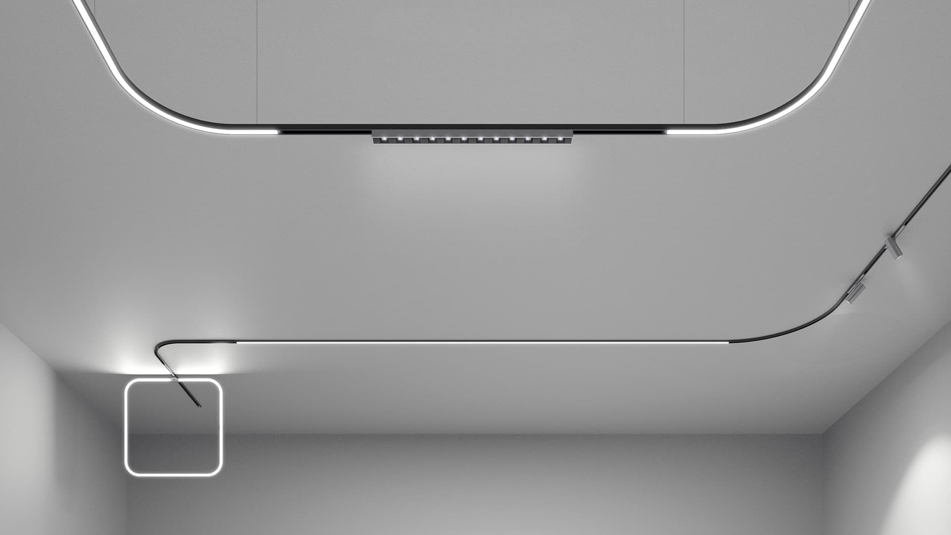 Шинопровод осветительный Artemide Turn Around Track 48V Recessed Artemide