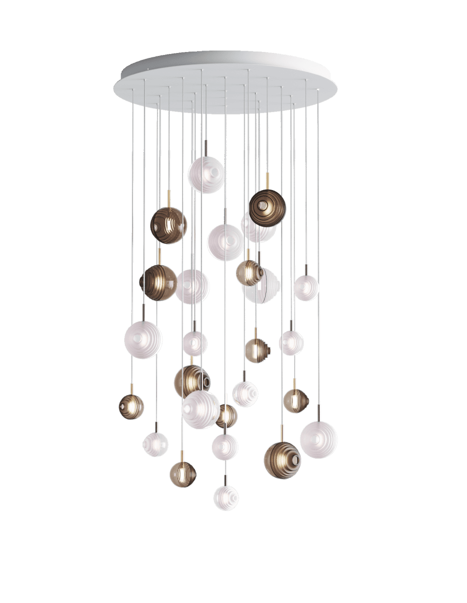 Подвесной светильник Bomma Dark & Bright Star chandelier / 3 pcs — фото 6