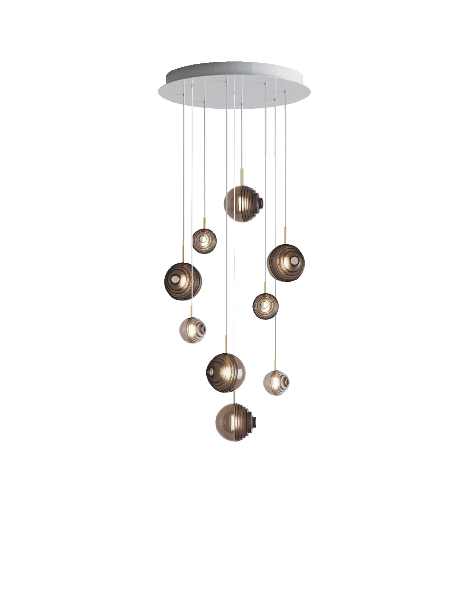 Подвесной светильник Bomma Dark & Bright Star chandelier / 3 pcs — фото 4