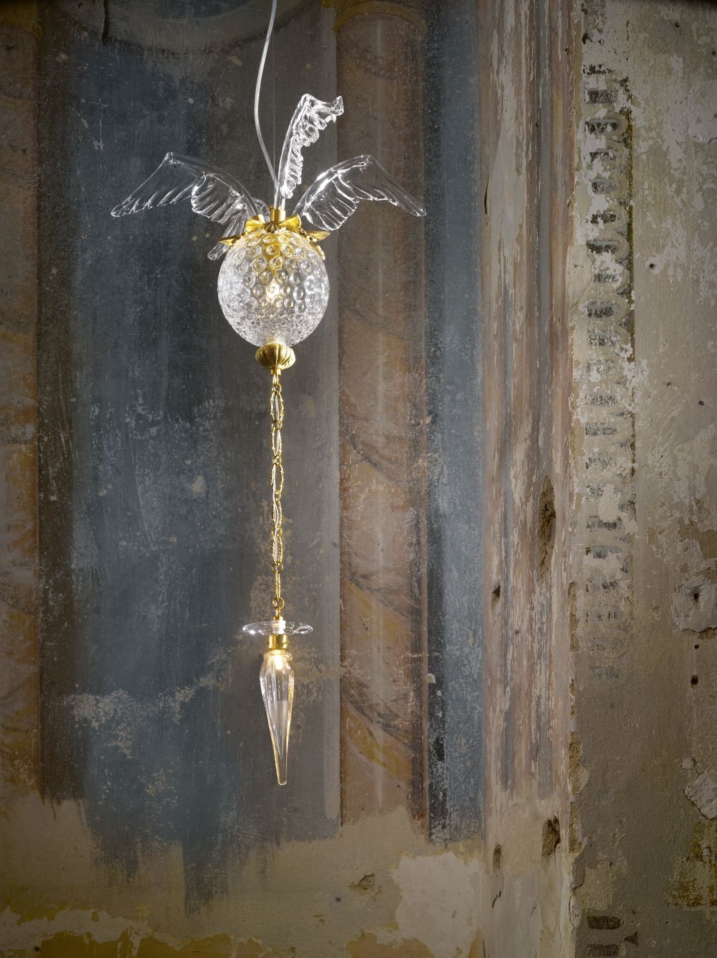 Подвесной светильник Lasvit Galaxy Luminia Sculpture Anvilix Omnia Lasvit