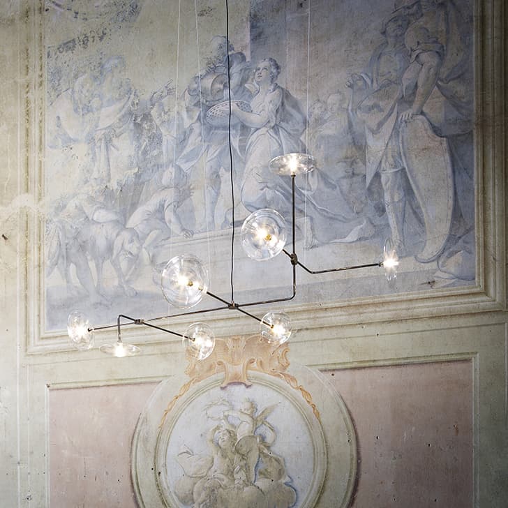 Подвесной светильник Fisionarte ESSENZA 8-light chandelier Fisionarte