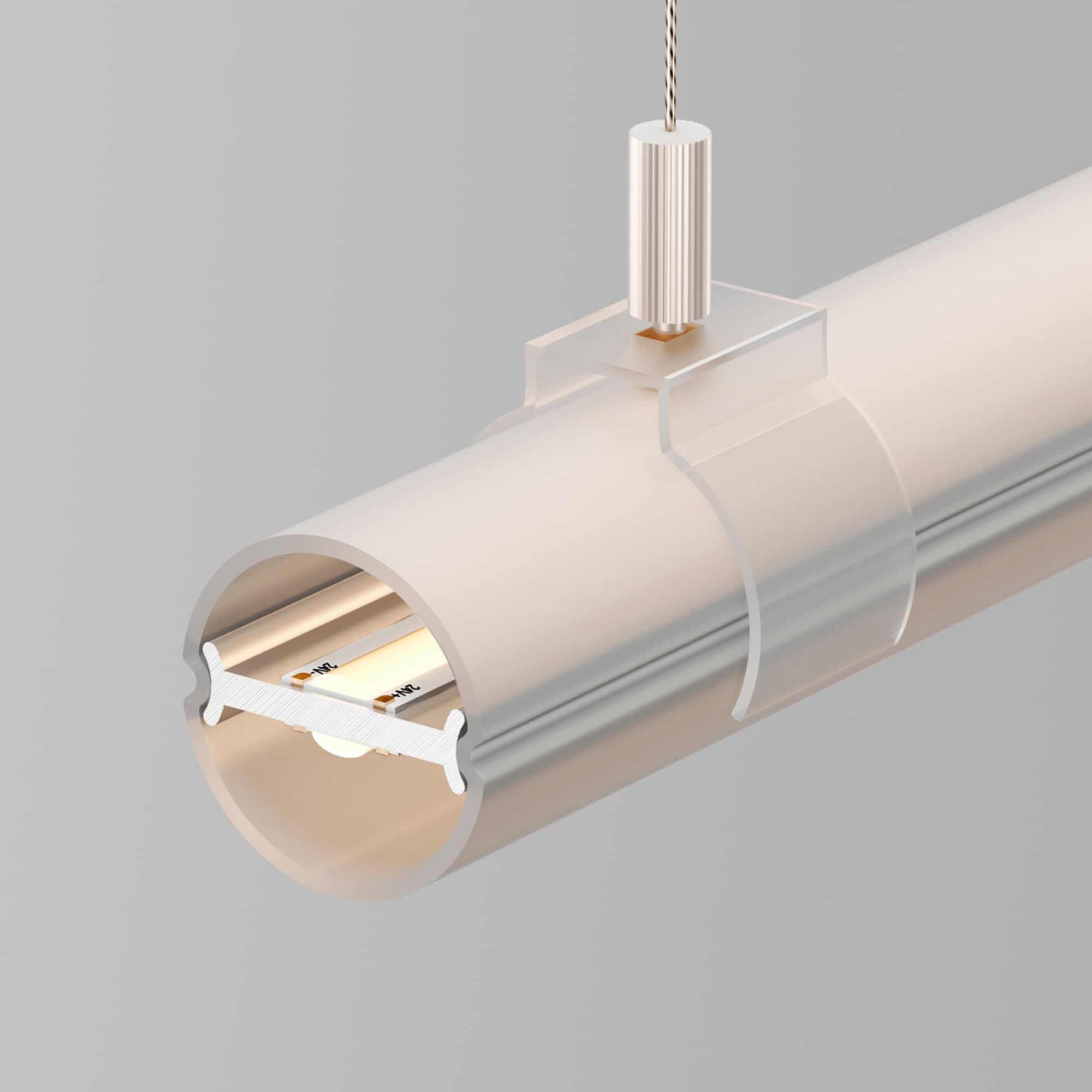 Профиль ARH-ROUND-D20-DUAL-2000 ANOD (Arlight, Алюминий) 039218 — фото 6