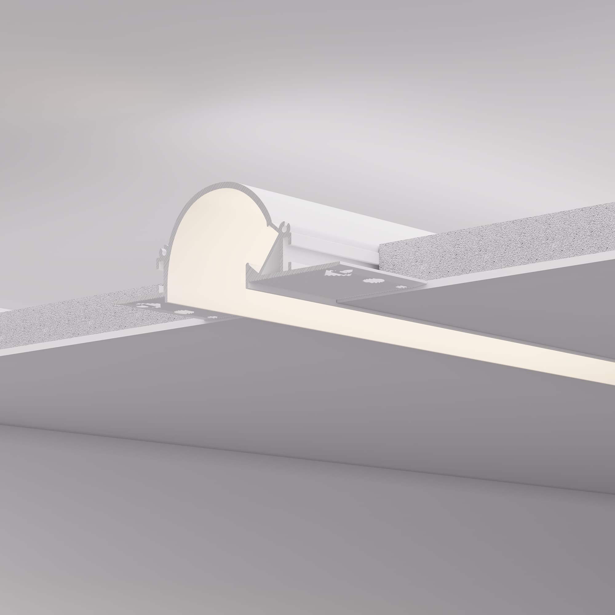 Профиль ARH-CEIL-REFLECT-2000 WHITE (Arlight, Алюминий) 034982 — фото 3