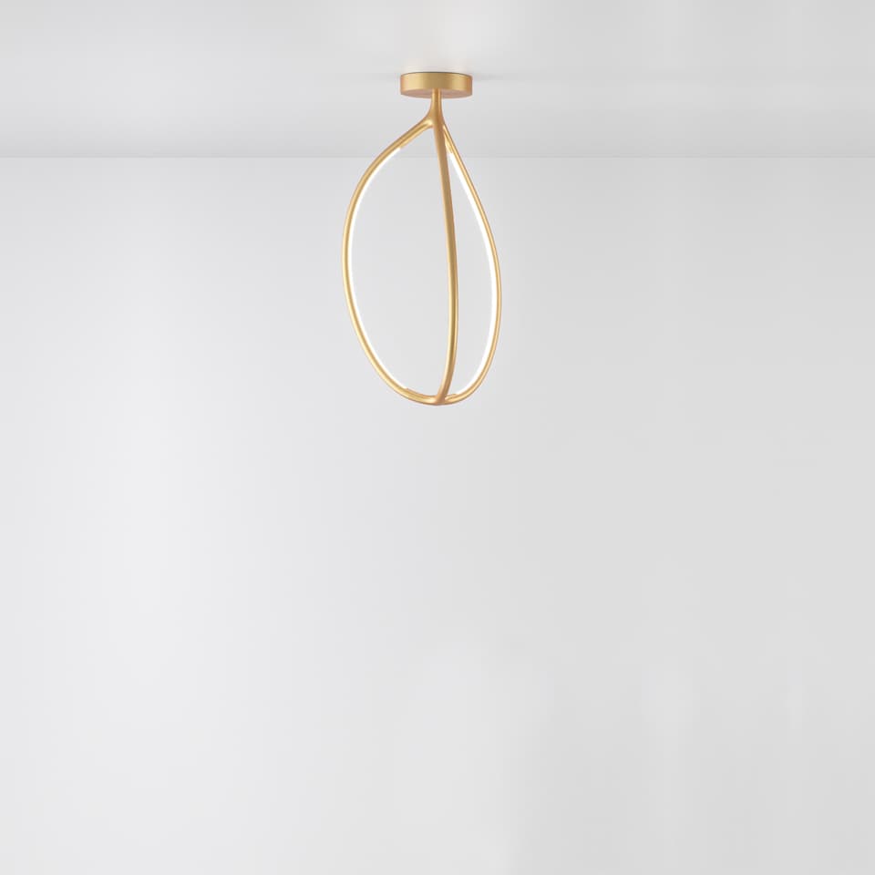 Artemide Arrival 70 ceiling - Gold - APP Compatible Artemide
