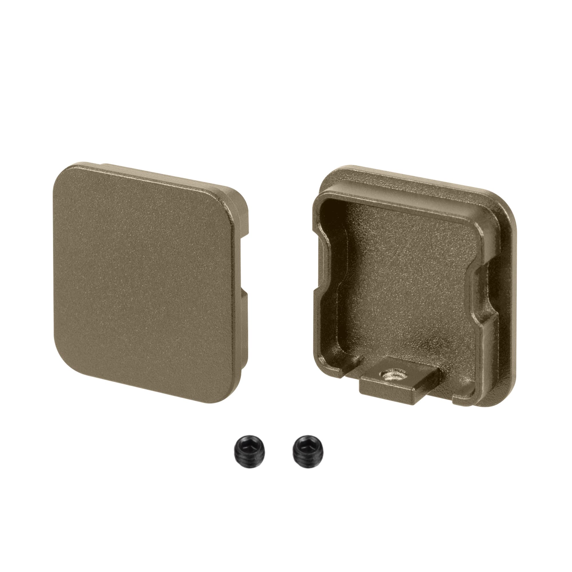 Заглушка LINE-D-3030 SQUARE OLIVE GREY (Arlight, Металл) 055452