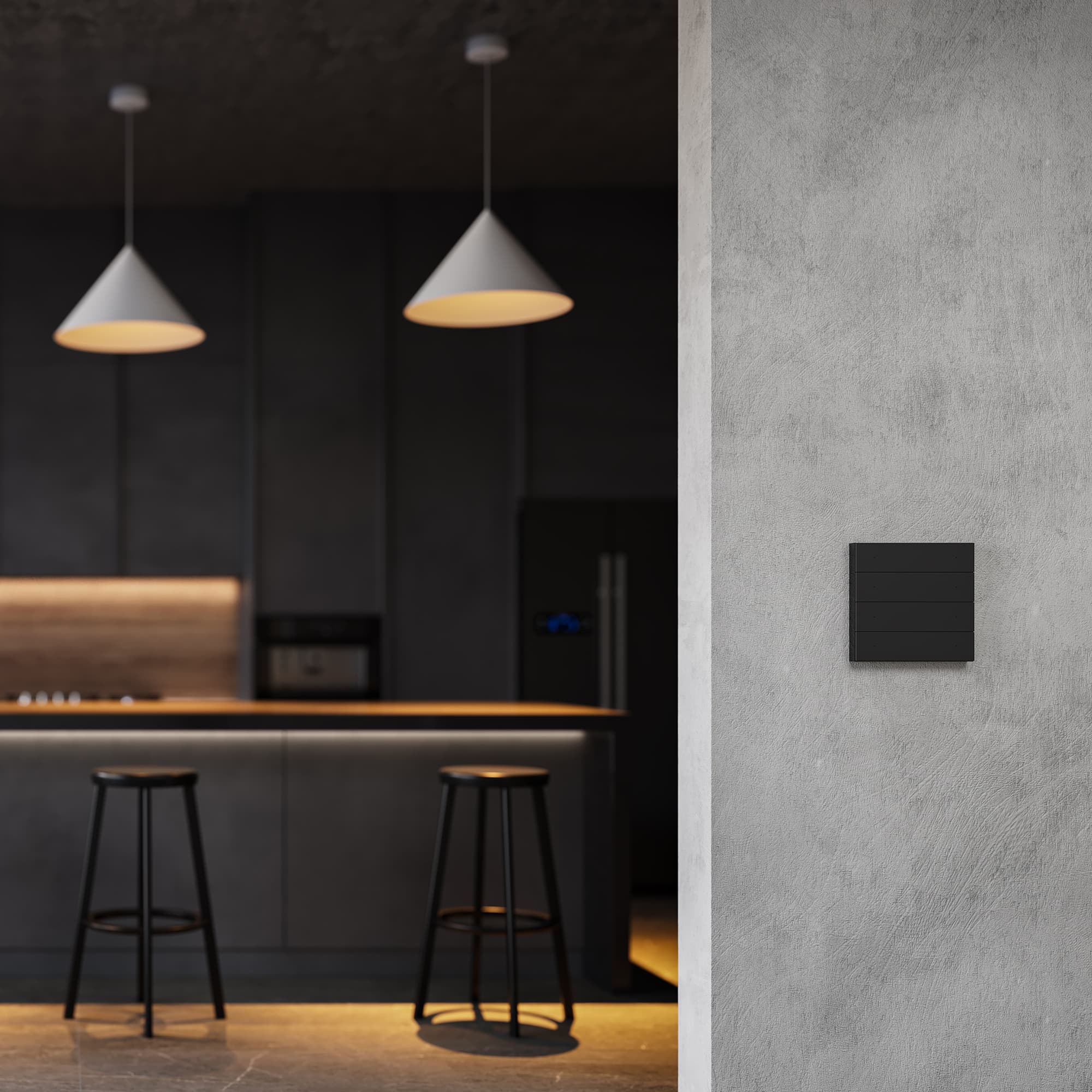 INTELLIGENT ARLIGHT Кнопочная панель SMART-ZB-801-22-1G-4SC-MULTI-IN Grey (230V) (IARL, IP20 Пластик, 5 лет) 055482 Arlight — фото 2