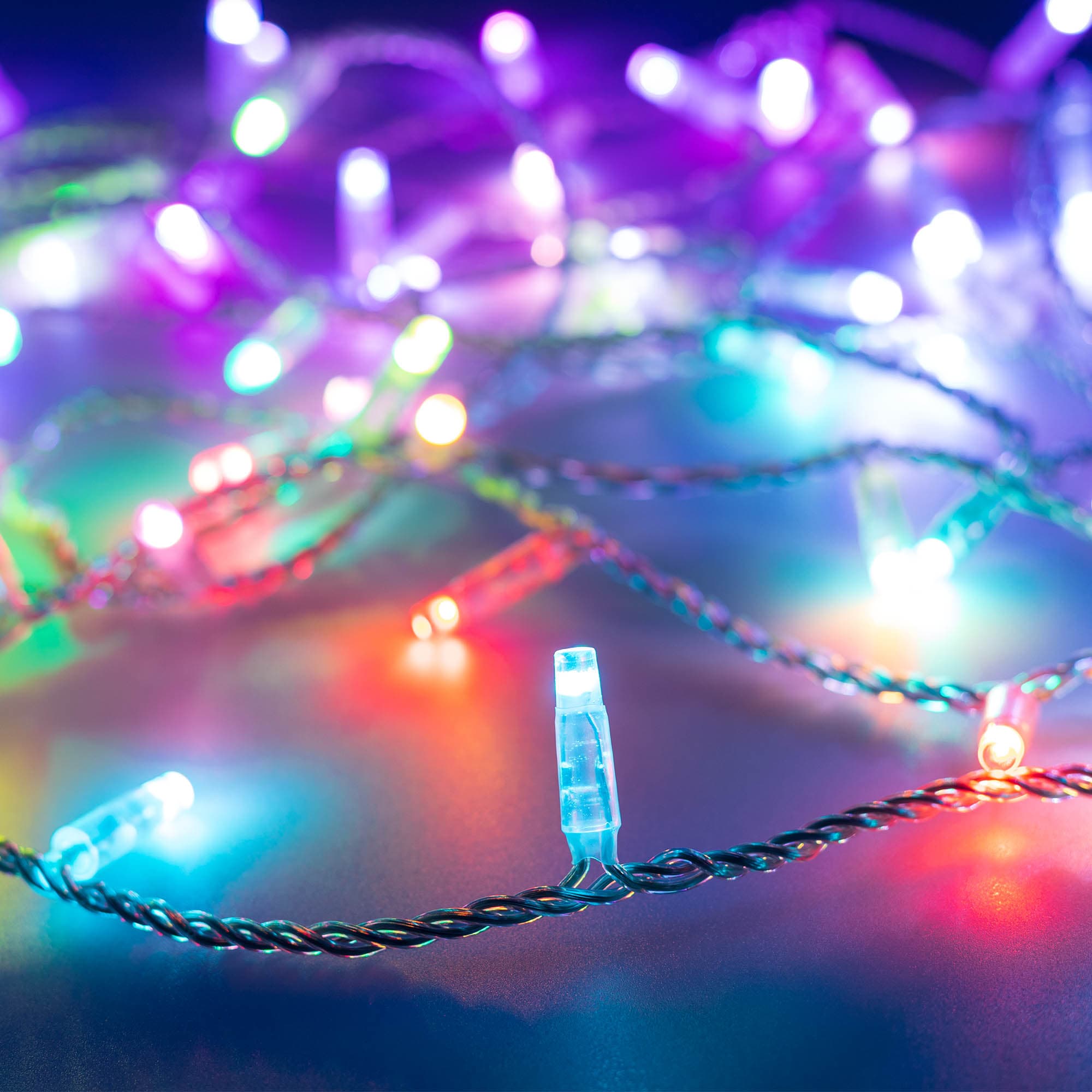 Arlight Светодиодная гирлянда ARD-STRING-CLASSIC-10000-CLEAR-100LED-LIVE RGB-DMX (24V, 10W) (Ardecoled, IP65) 031740