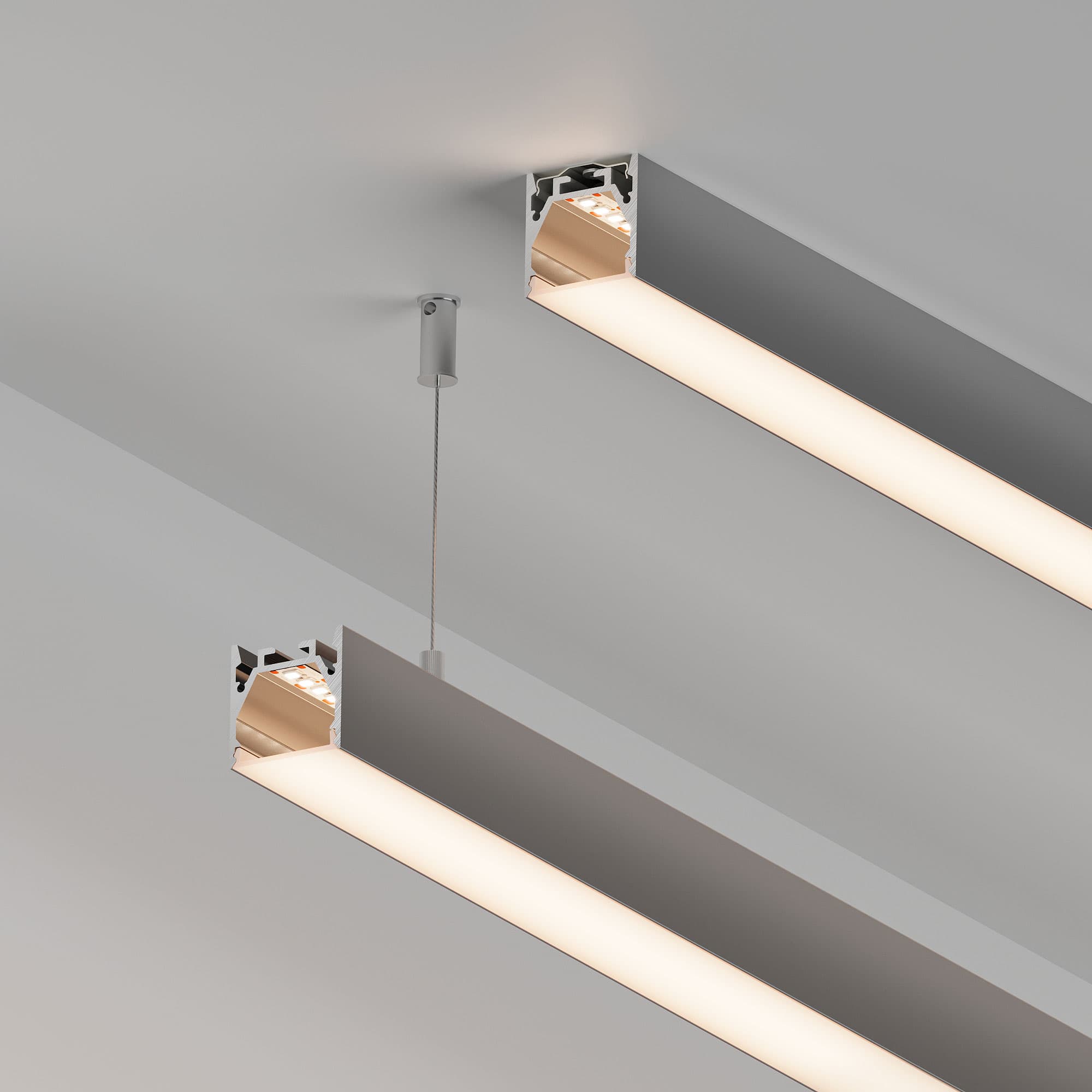 Профиль LINE-2525-2000 ANOD (Arlight, Алюминий) 053804 — фото 6