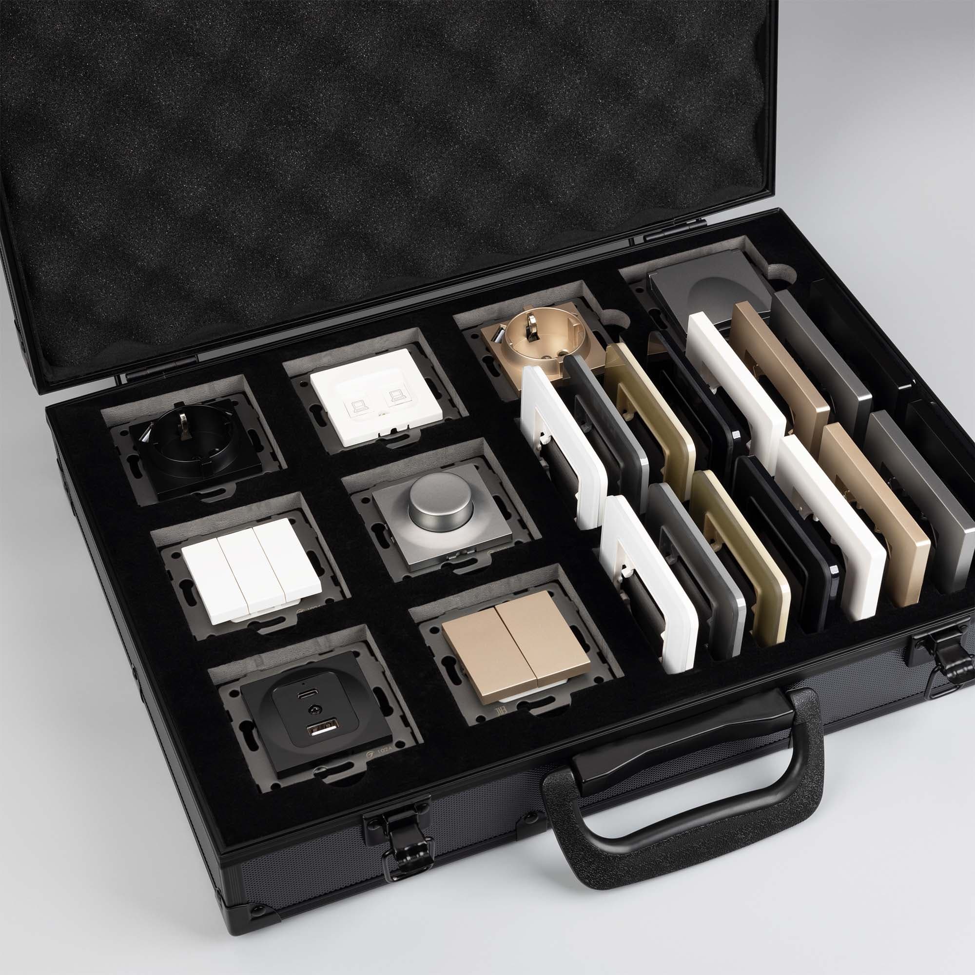 Демо-кейс WRA-CASE-MTL-BK-V3 (Arlight, Металл) 059001