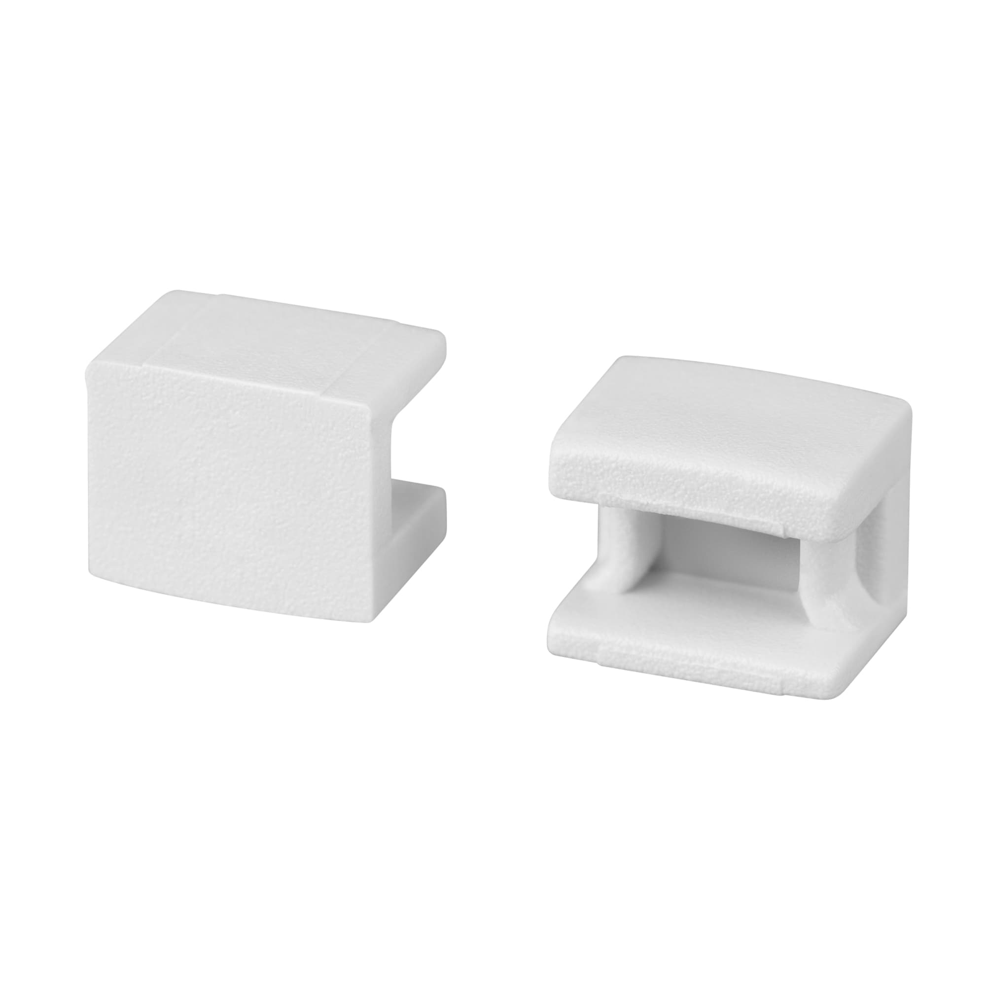 Заглушка PLINTUS-FANTOM WHITE глухая (Arlight, Пластик) 043906