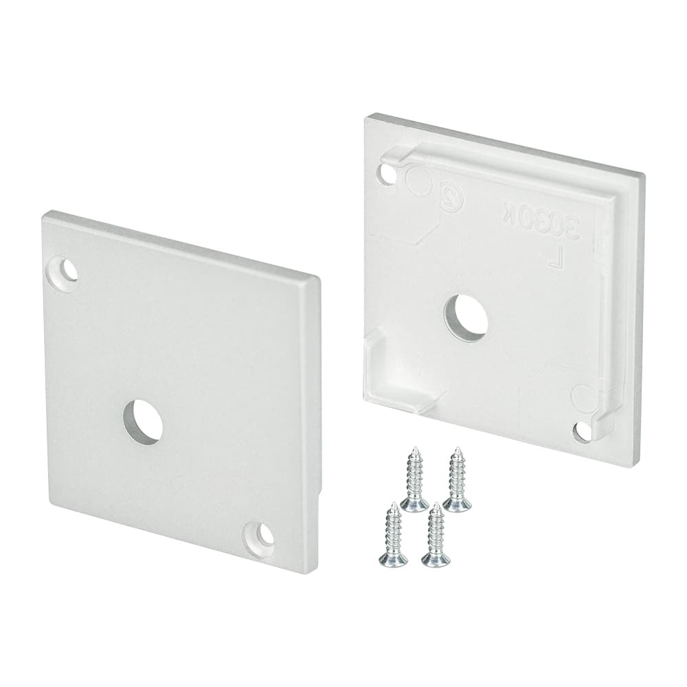 Заглушка SL-KANT-H30 SQUARE с отверстием (Arlight, Пластик) 024481