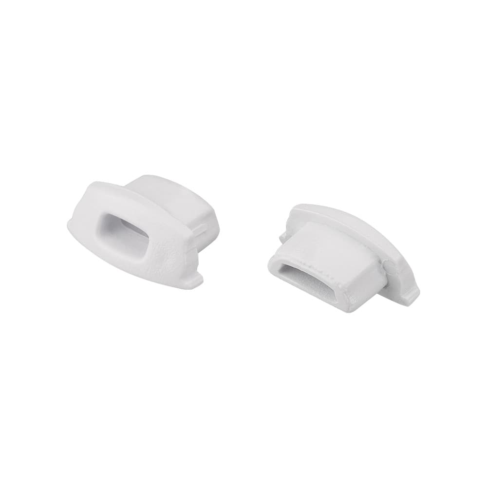 Заглушка ARH-BENT-W11 с отверстием (Arlight, Пластик) 023613