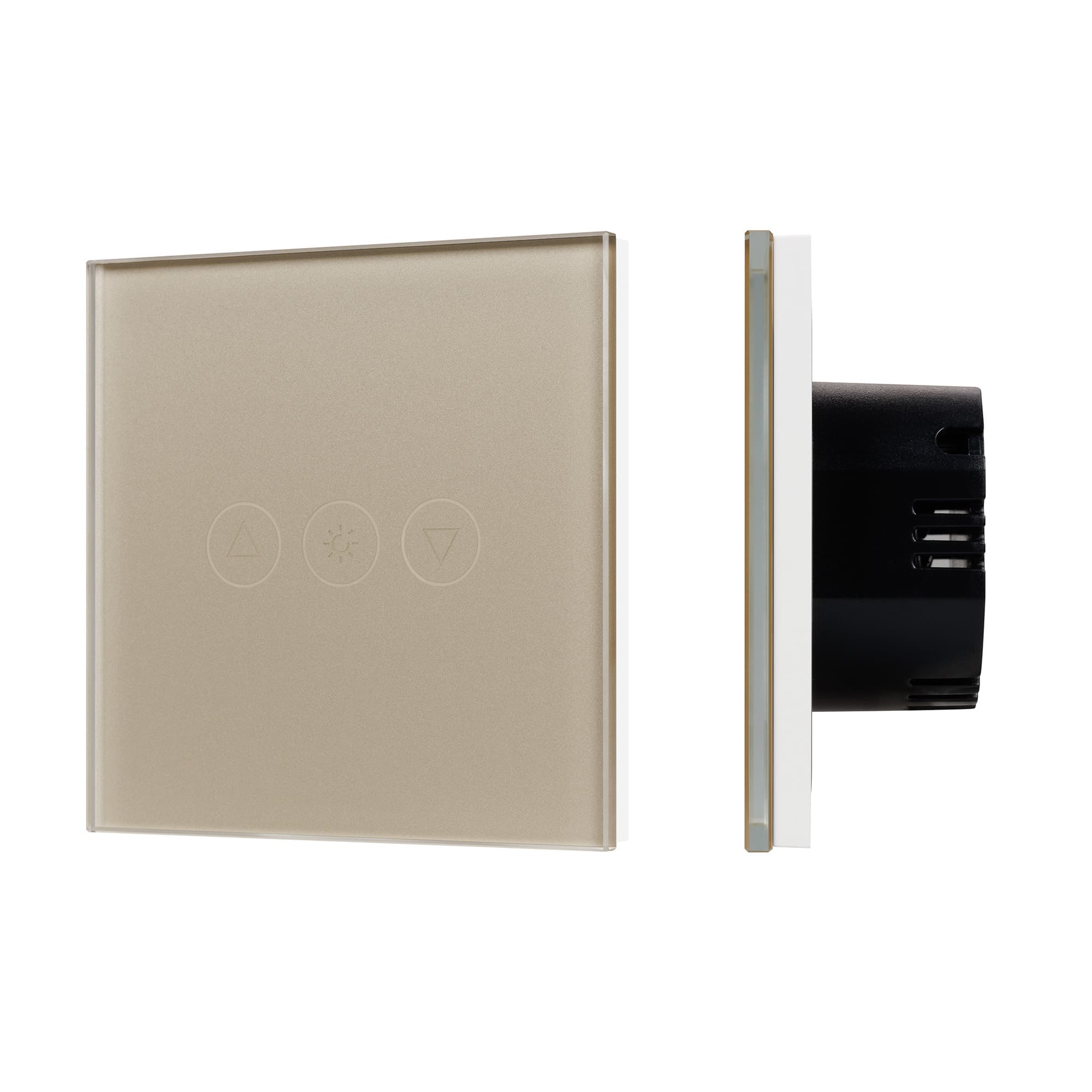 Светорегулятор сенсорный с Zigbee управлением SWT-OMALI-SD3-ZB-GD (250V, 500W) (Arlight, Стекло) 050064