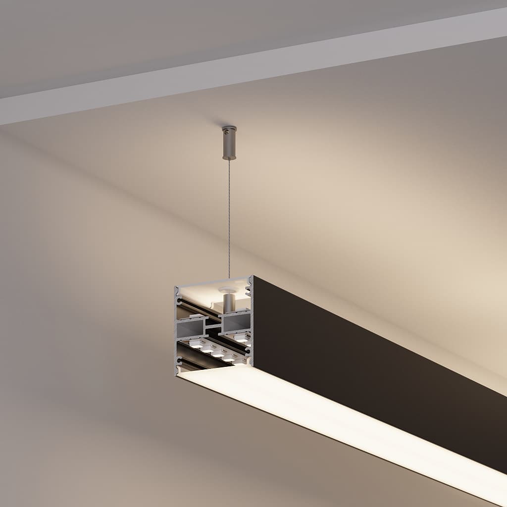 Подвес со вставкой LINE-5050-DUAL 2x2m Set (Arlight, Металл) 049387 — фото 2