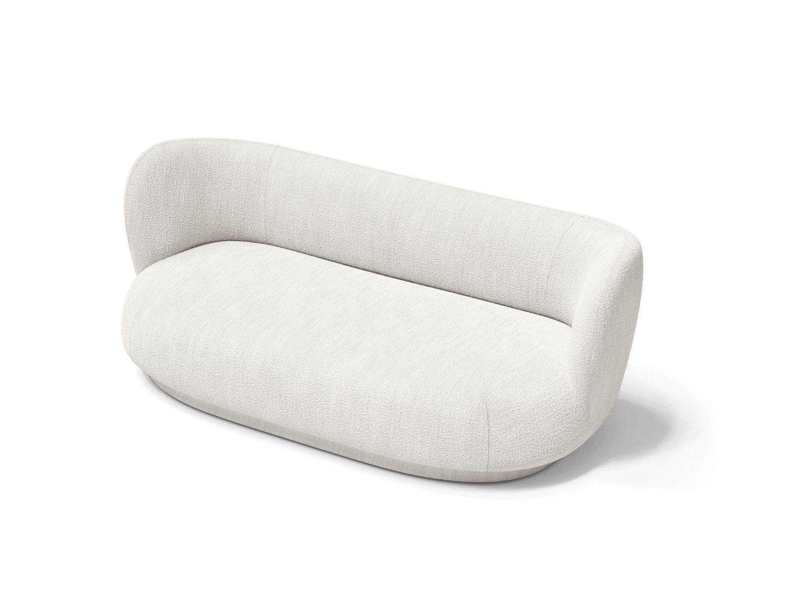 Ferm Living Rico Lounger Sofa - Bouclé - Off-white