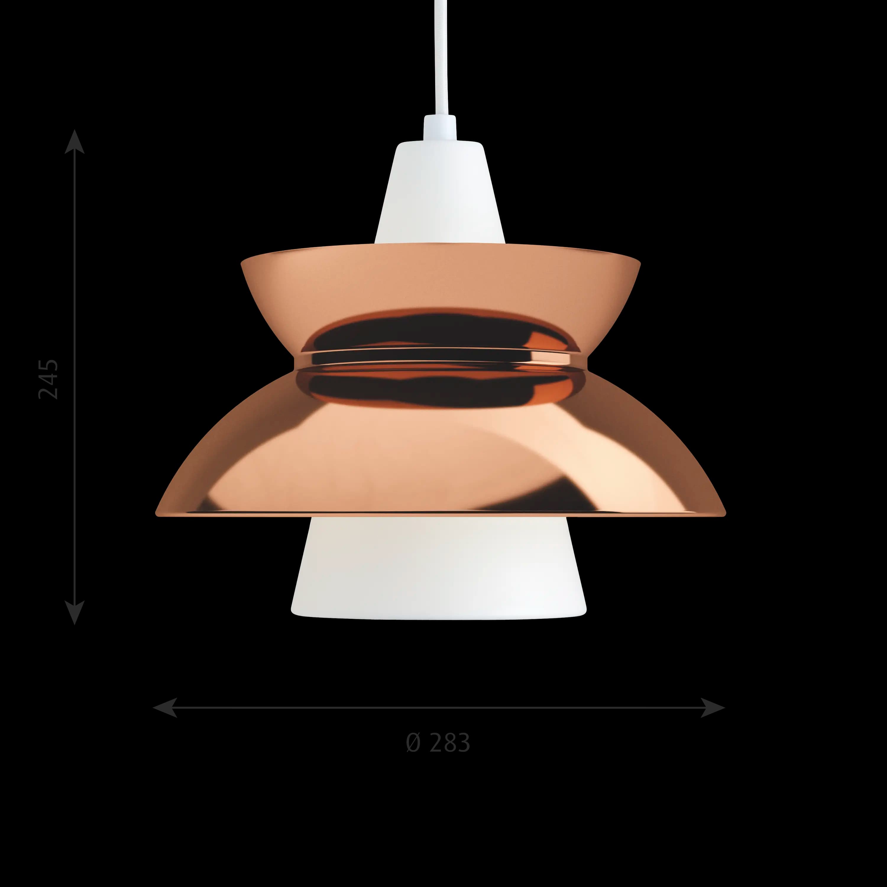 Louis Poulsen Doo-Wop Pendant Copper Louis Poulsen — фото 8