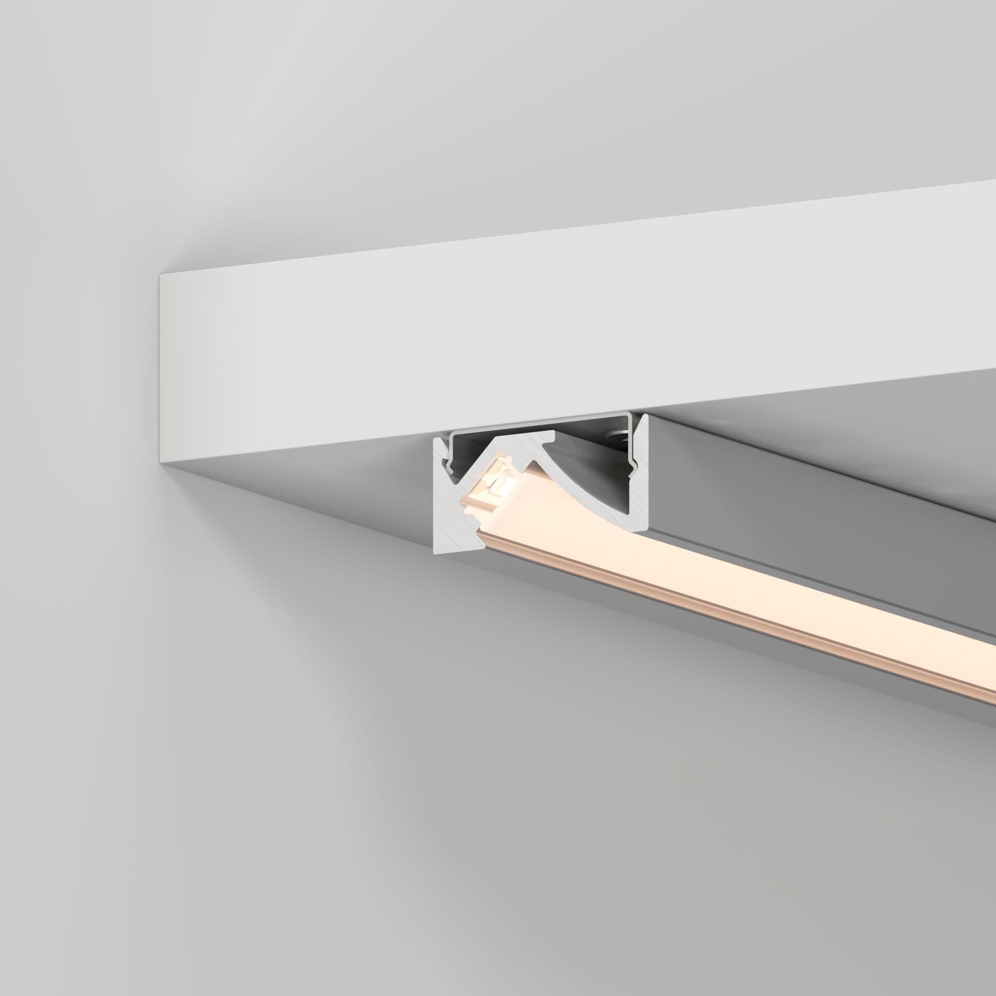 Профиль SL-BEVEL-W21-2000 ANOD (Arlight, Алюминий) 043687 — фото 4