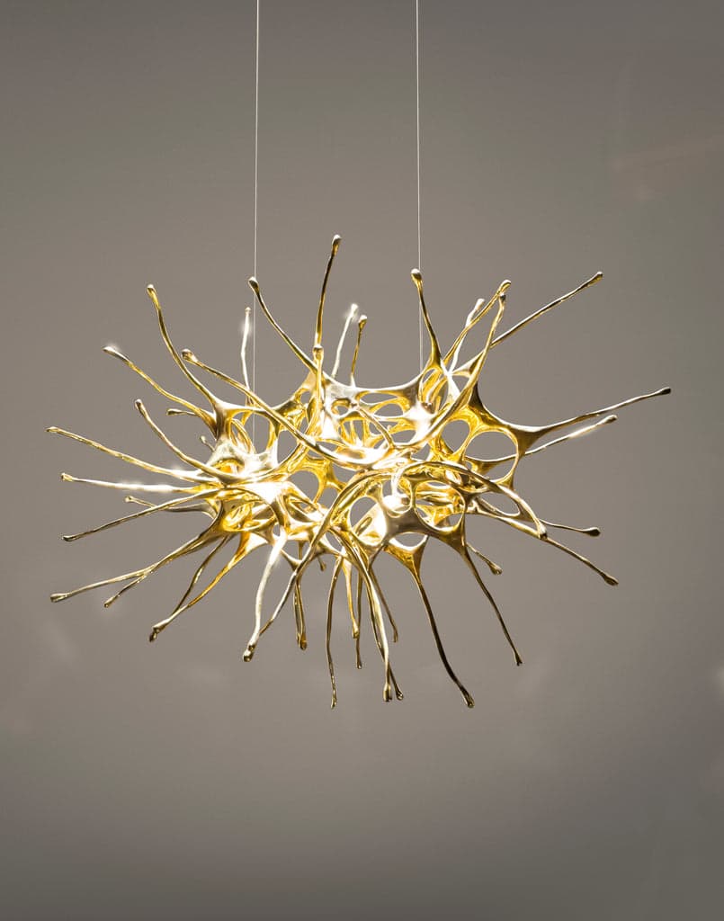 Terzani Dragon linear suspended sculpture | 10S Terzani