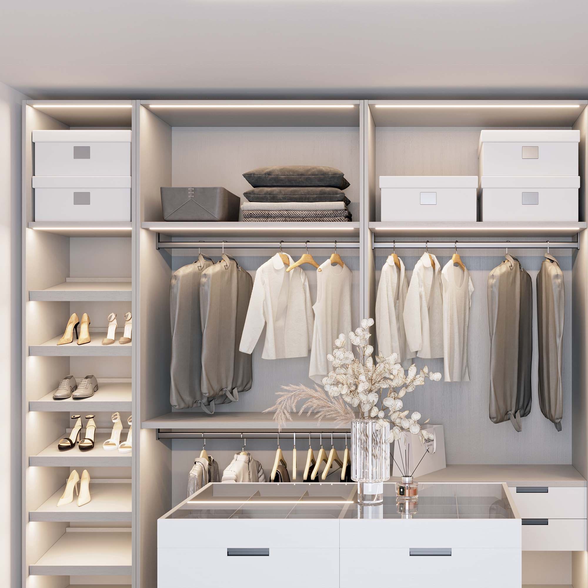 Профиль LINE-2308-F-2000 ANOD OLIVE GREY (Arlight, Алюминий) 038440 — фото 5