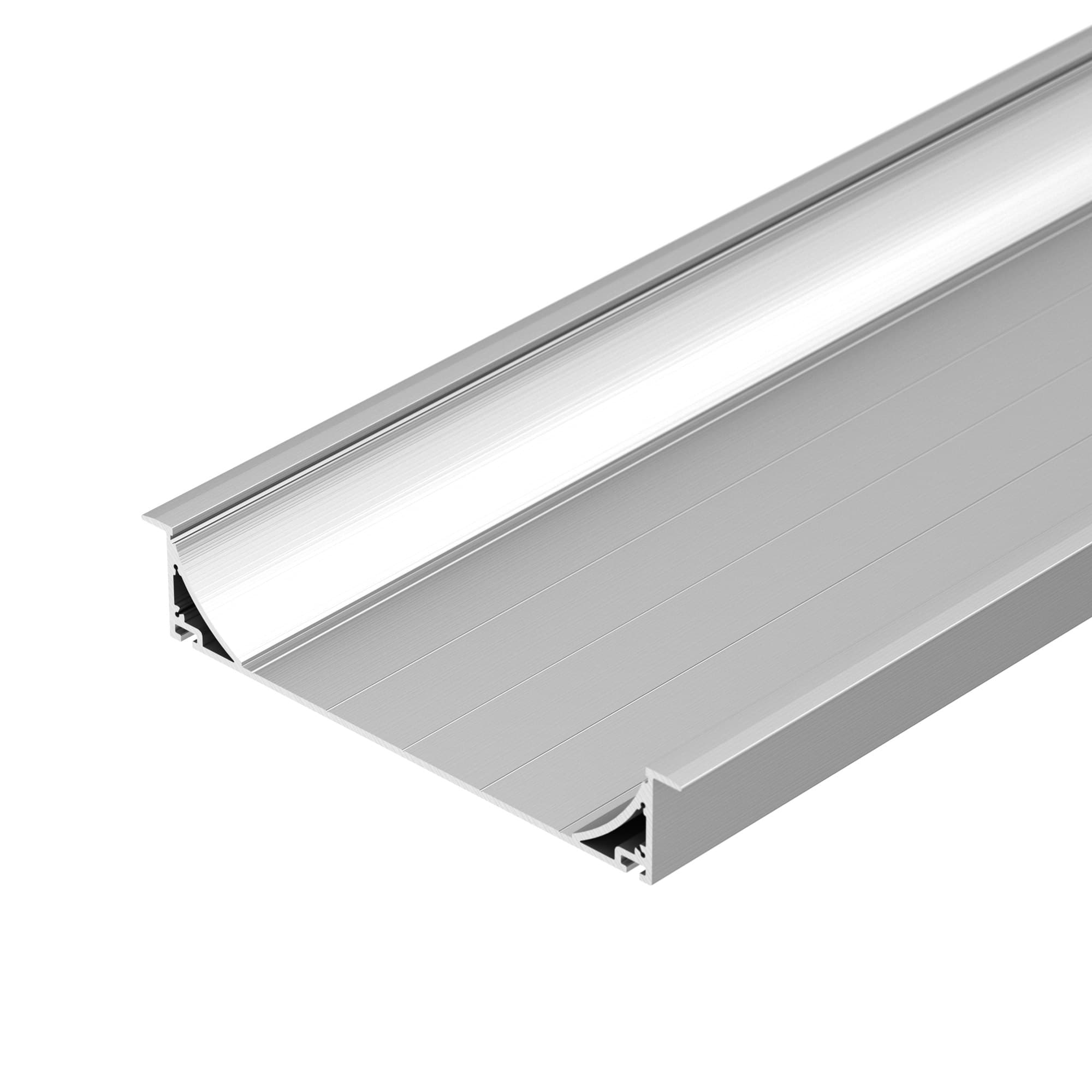 Профиль с экраном ARH-POWER-W200-F-2000 ANOD (Arlight, Алюминий) 027916 — фото 2