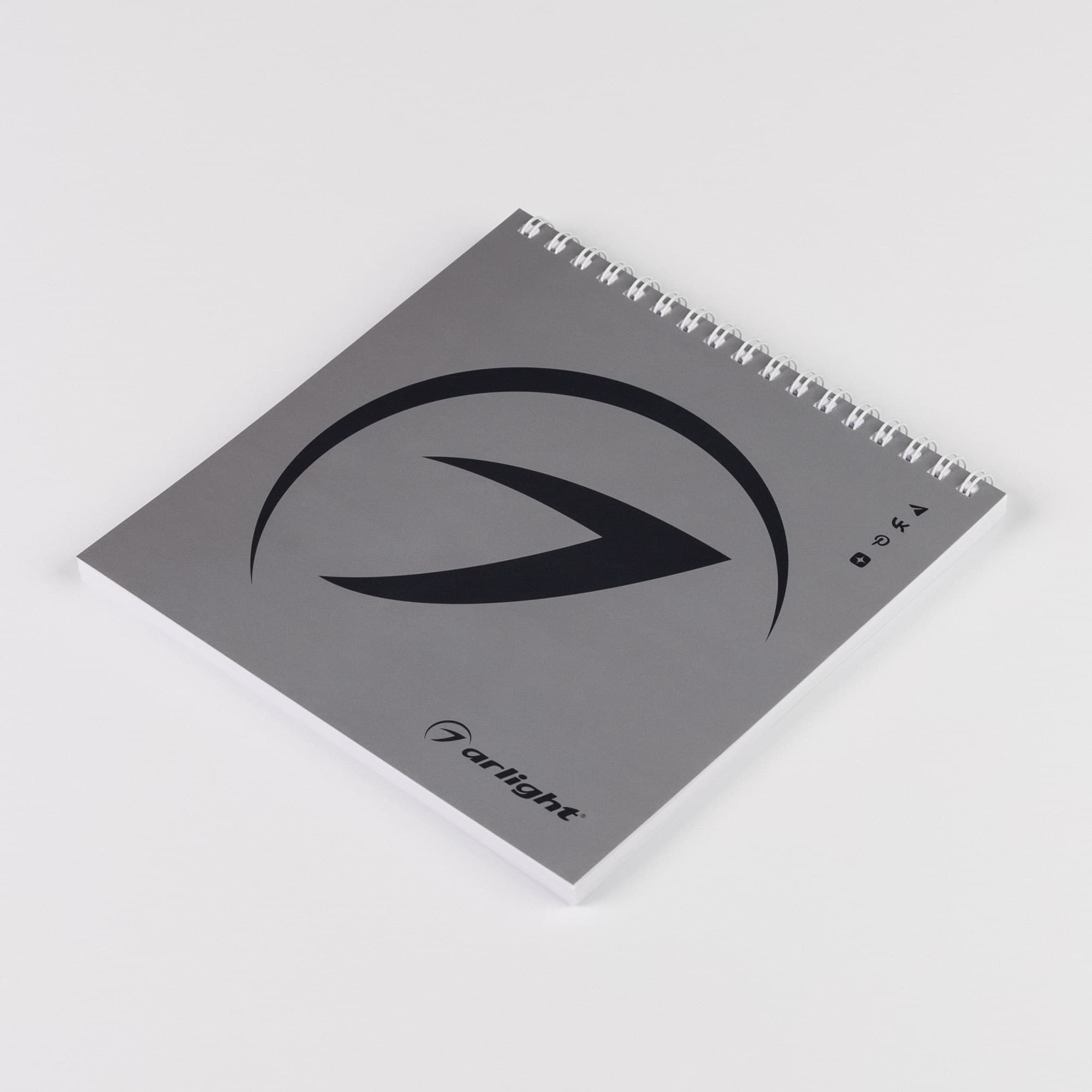 Блокнот arlight, серебро_2020 (Arlight, -) 025358(1)