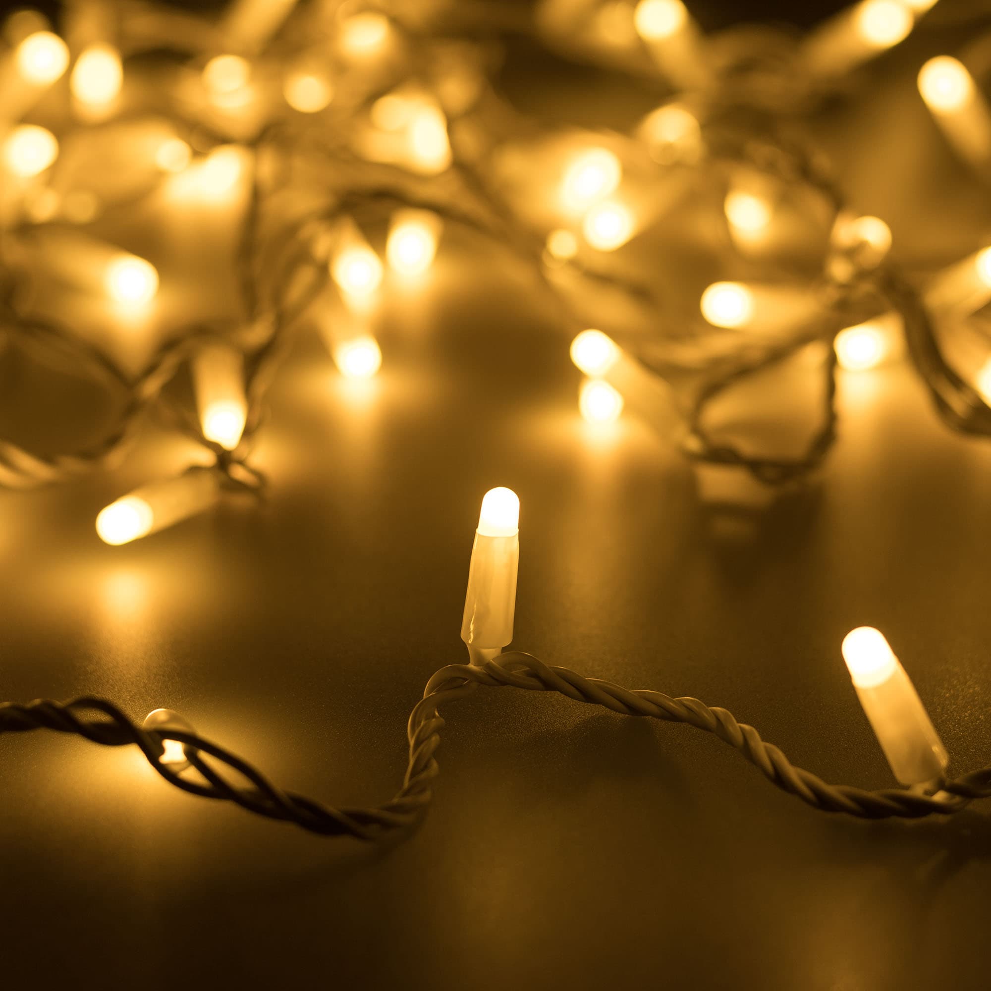 Arlight Светодиодная гирлянда ARD-STRING-CLASSIC-10000-WHITE-100LED-MILK-STD Warm (230V, 7W) (Ardecoled, IP65) 031204