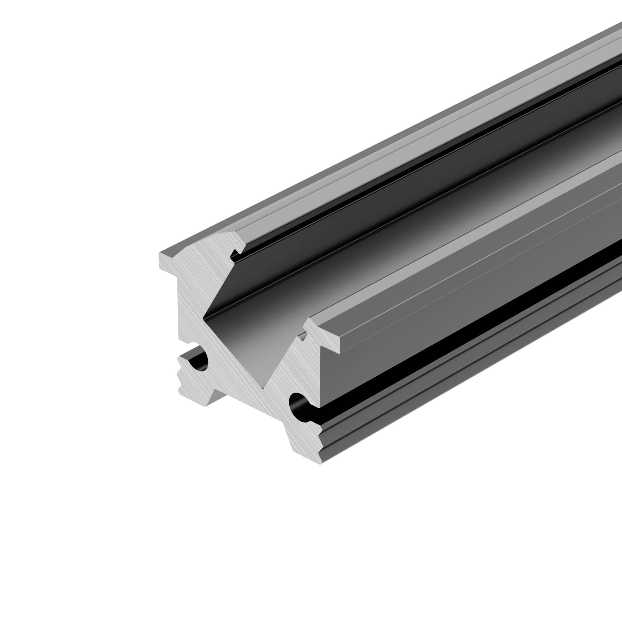 Профиль SL-BEVEL-H12-F13-2000 ANOD IRON GREY (Arlight, Алюминий) 045329 — фото 2