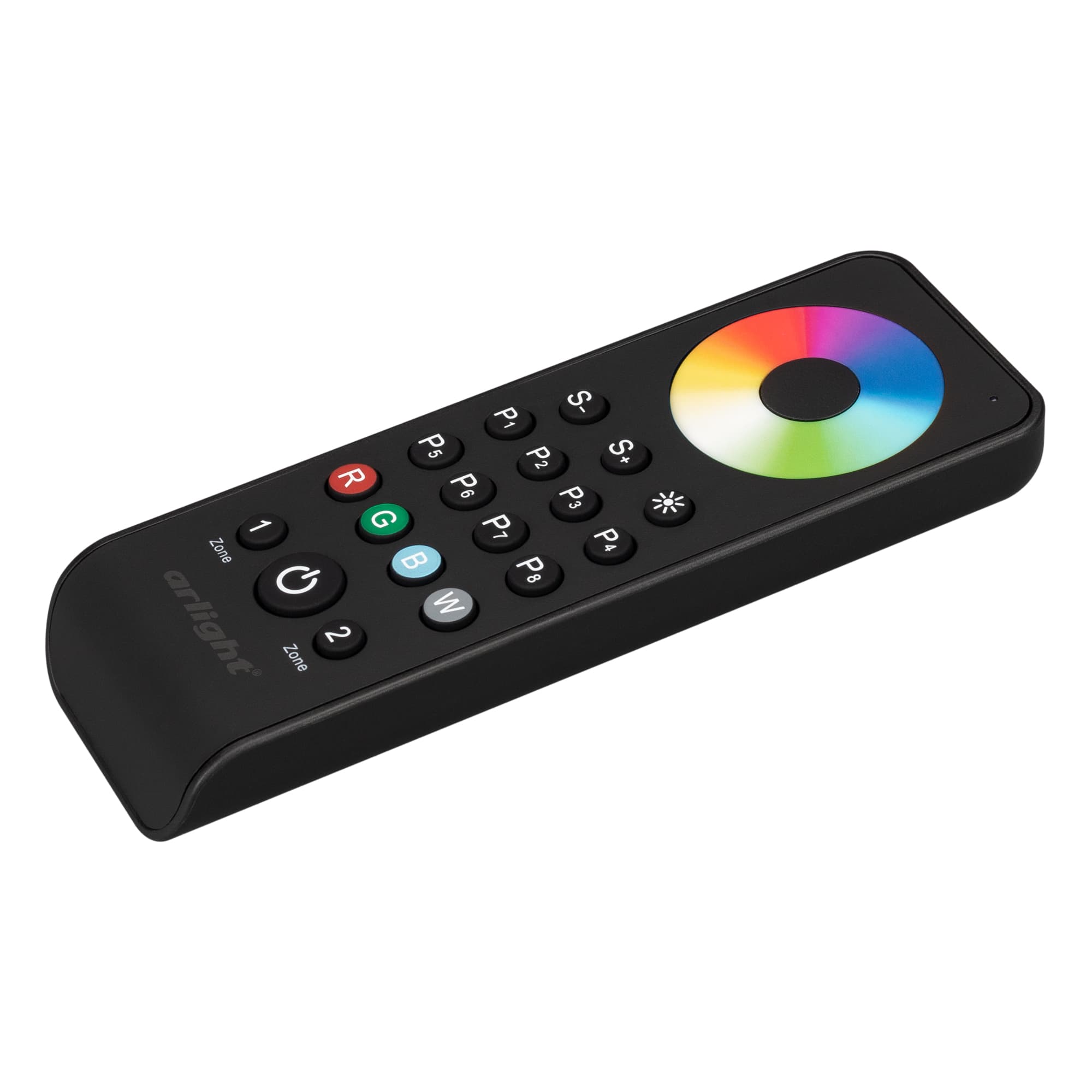 Пульт SMART-R43-RGBW Black (2 зоны, 2.4G) (Arlight, IP20 Пластик, 5 лет) 031938 Arlight — фото 1