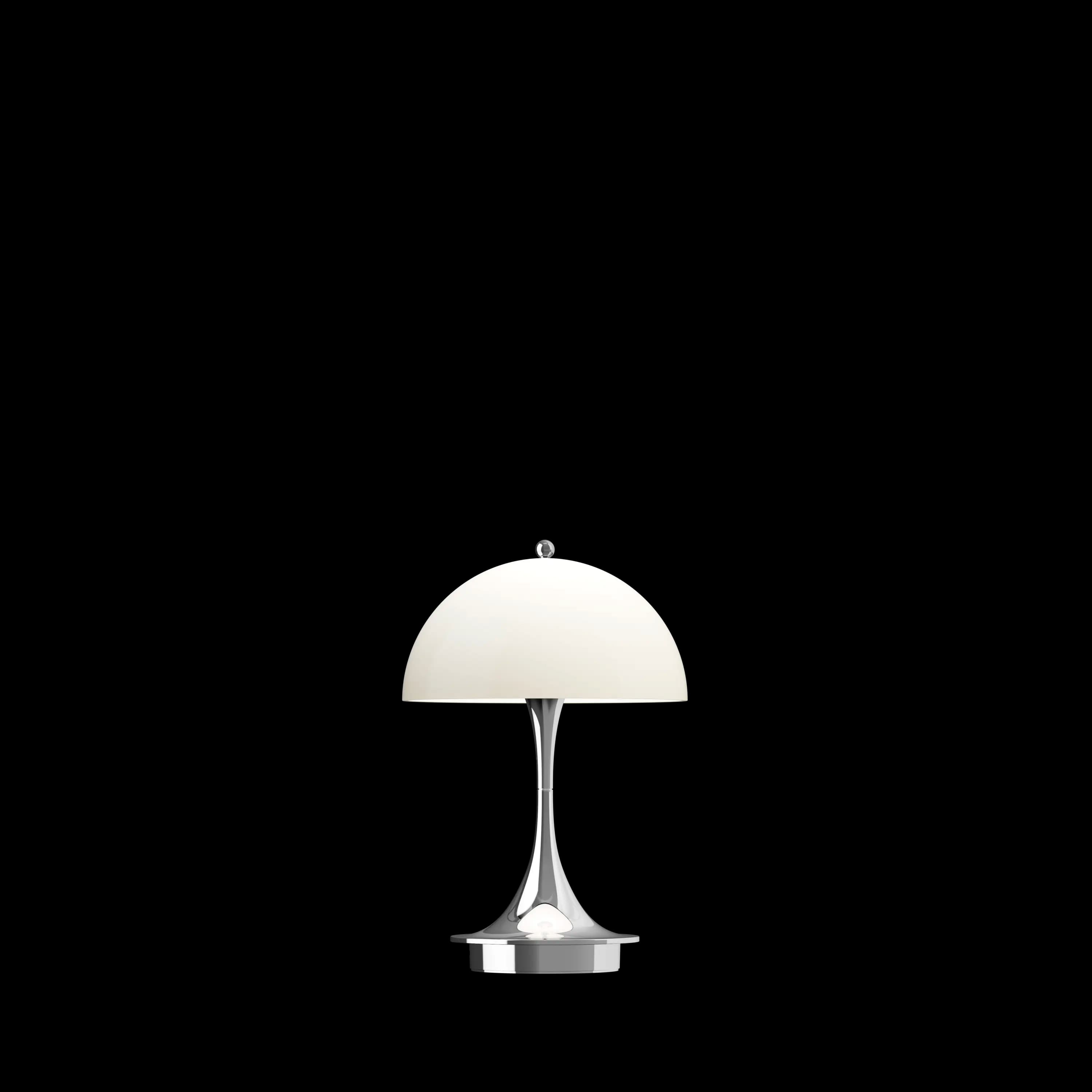 Louis Poulsen Panthella 160 Portable Lamp Chrome opal beige — фото 1
