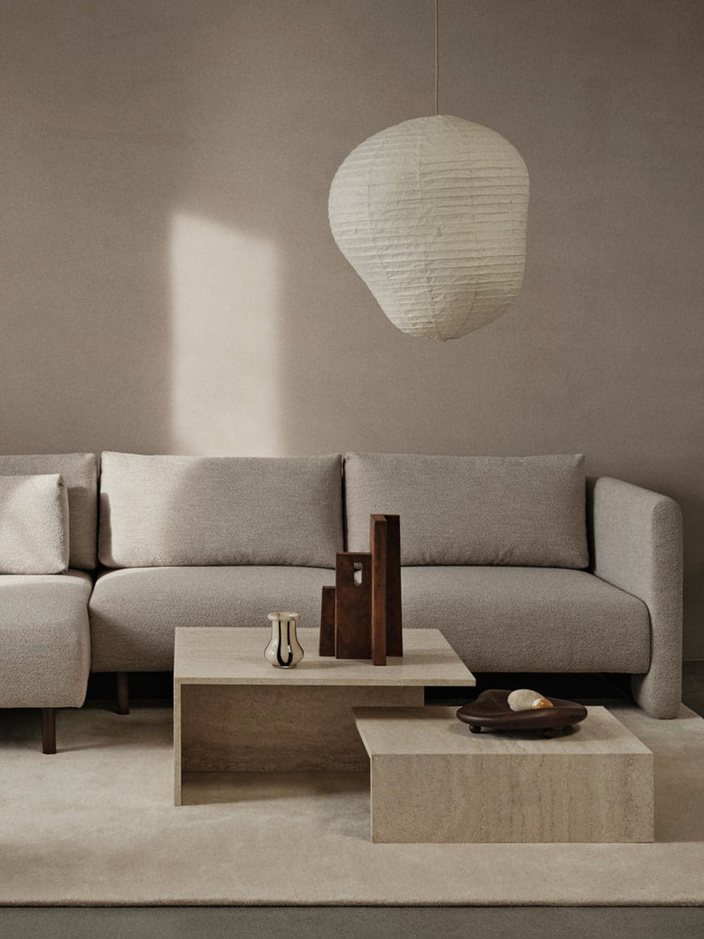 Ferm Living Kurbis Lampshade - 80 - Natural ferm LIVING — фото 6